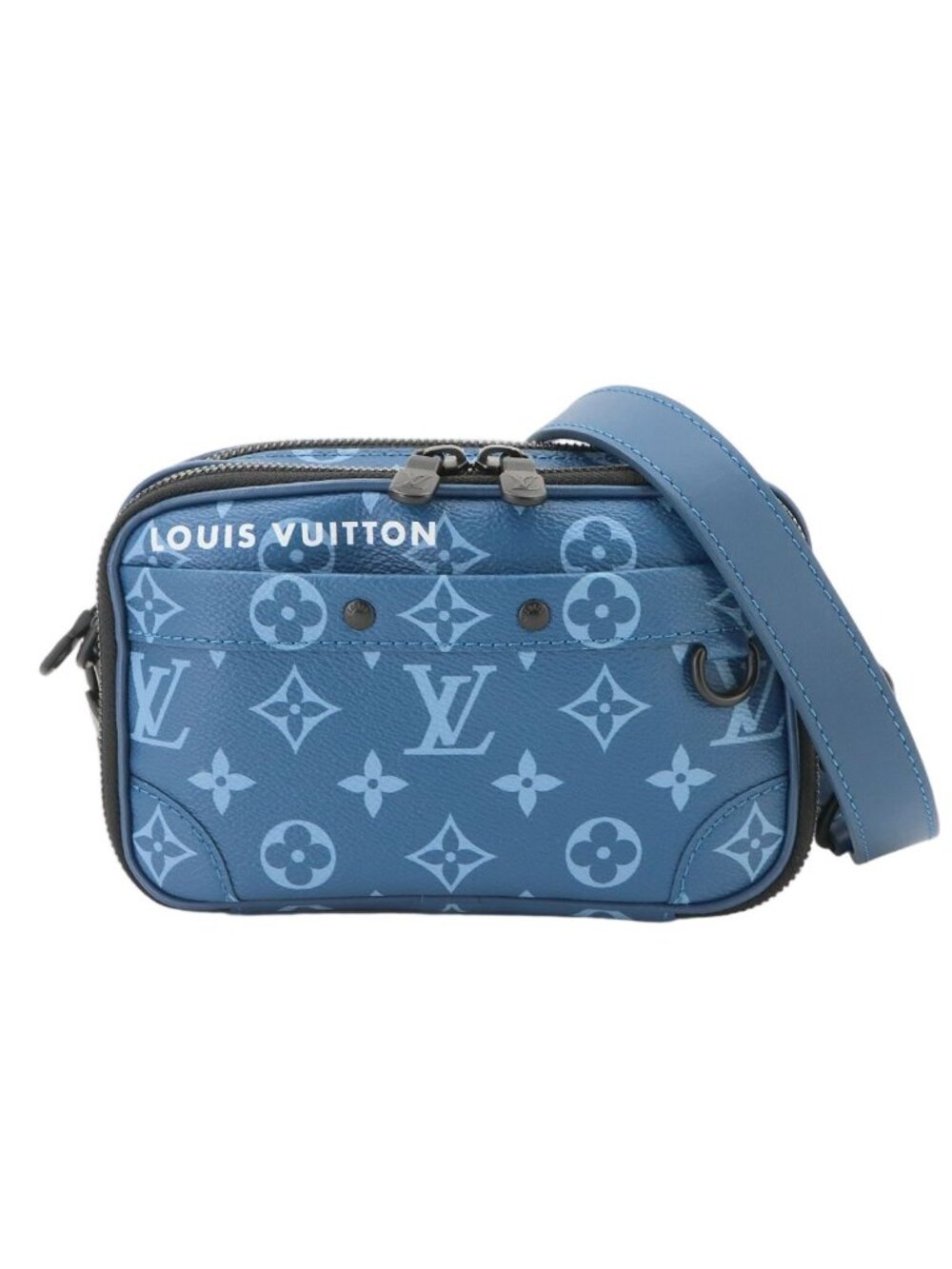 Louis Vuitton Monogram Tone Nano Alpha Wearable Shoulder Bag Leather